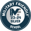 Military Friendly 2023-24 badge